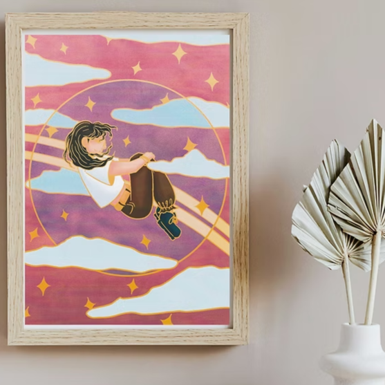 La tête dans les nuages