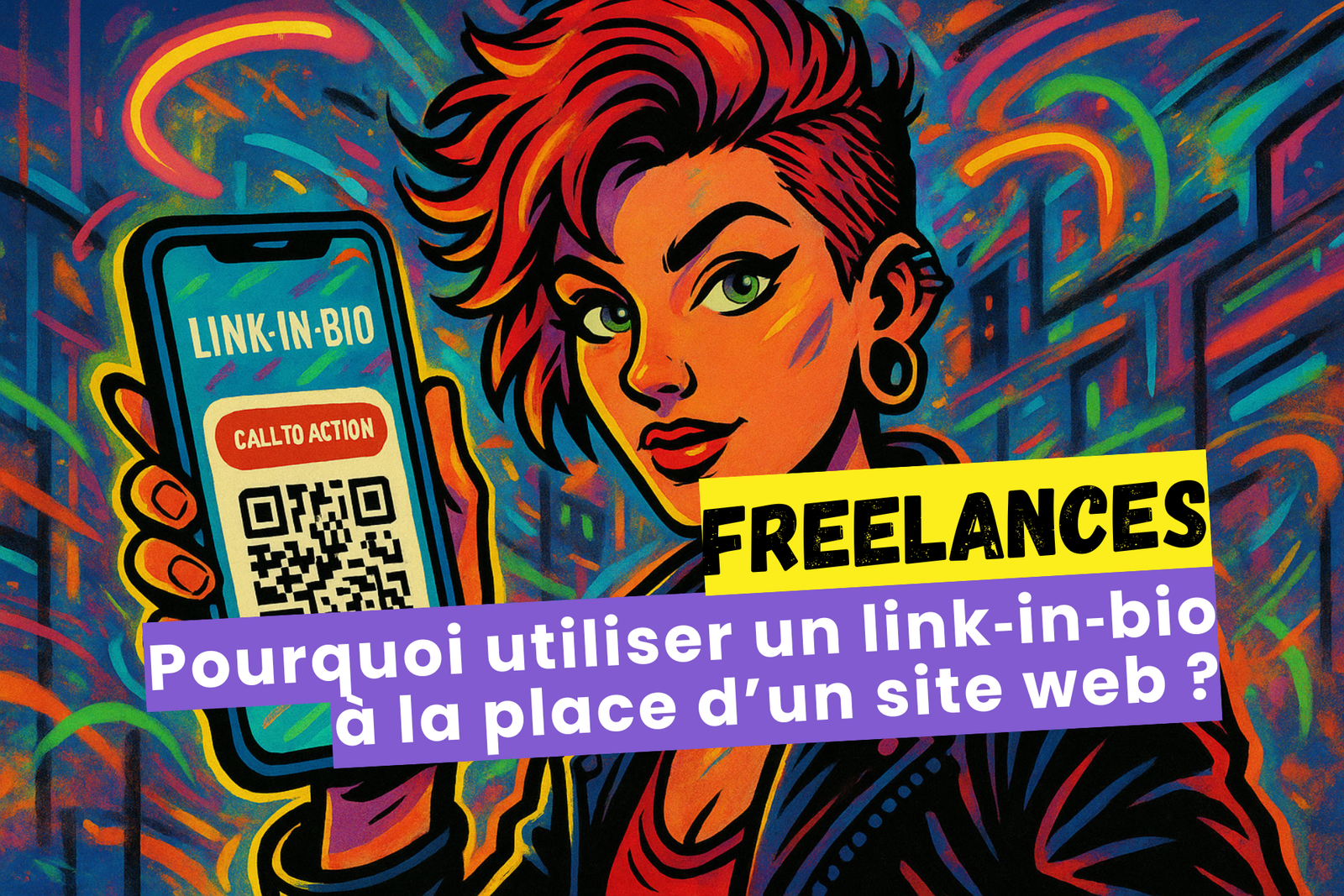 Frfeelance : centraliser offres, réseaux et CTA sur une page link‑in‑bio